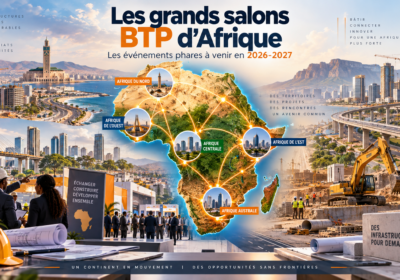 Tour d’horizon des grands événements BTP à venir en Afrique en 2026 et 2027